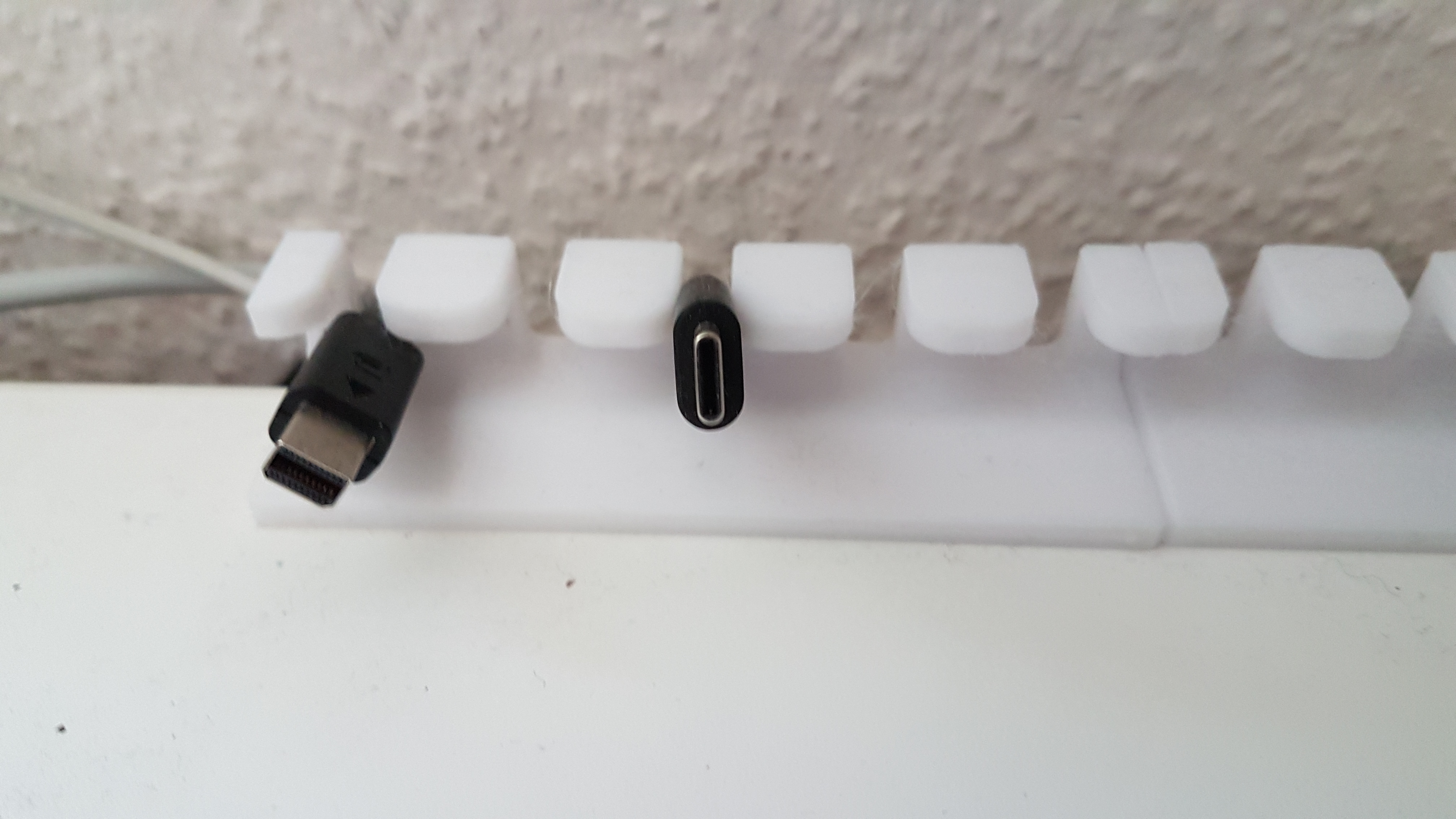 desktop cable organizer