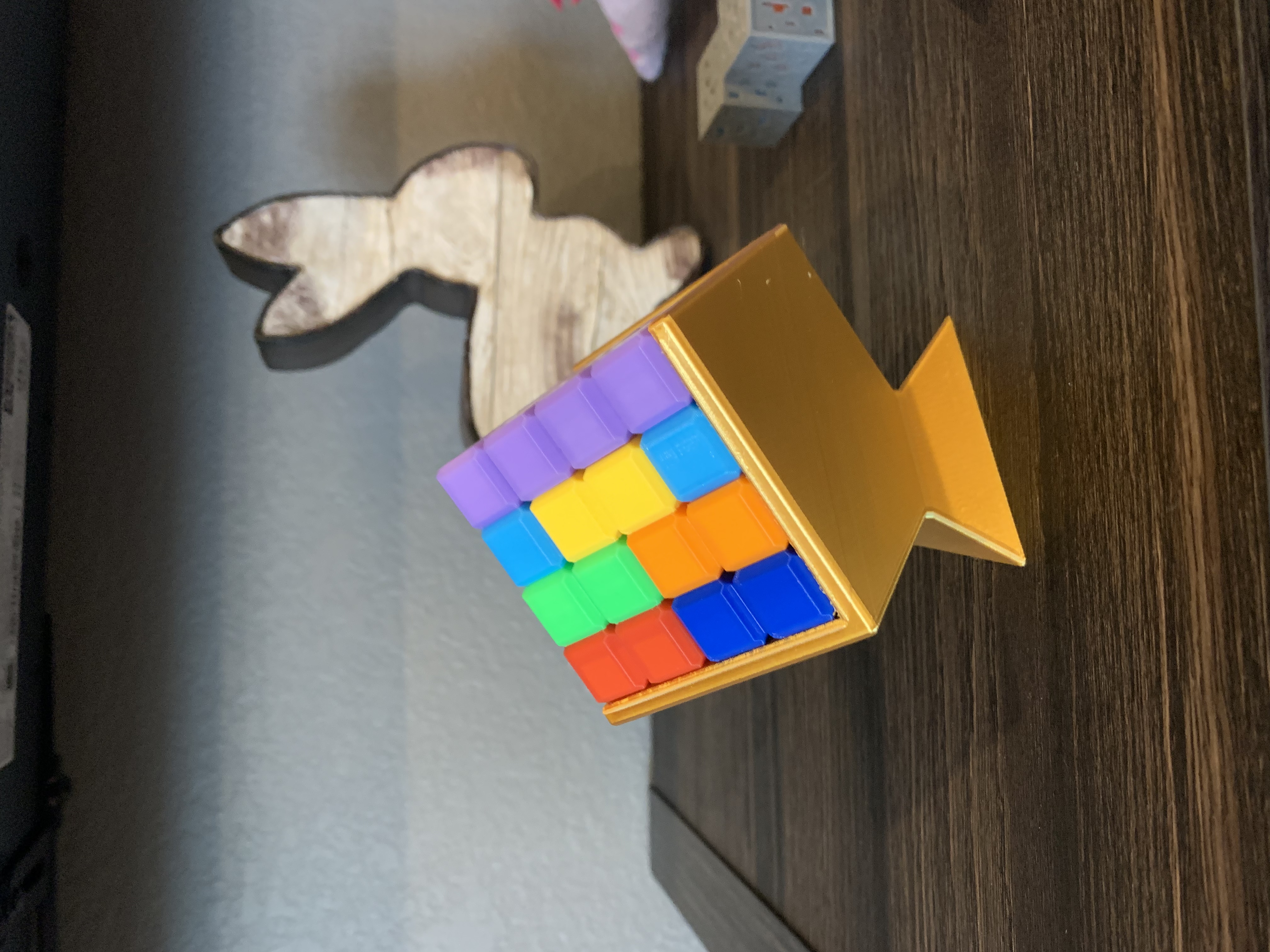 Tetris Puzzle Cube Stand