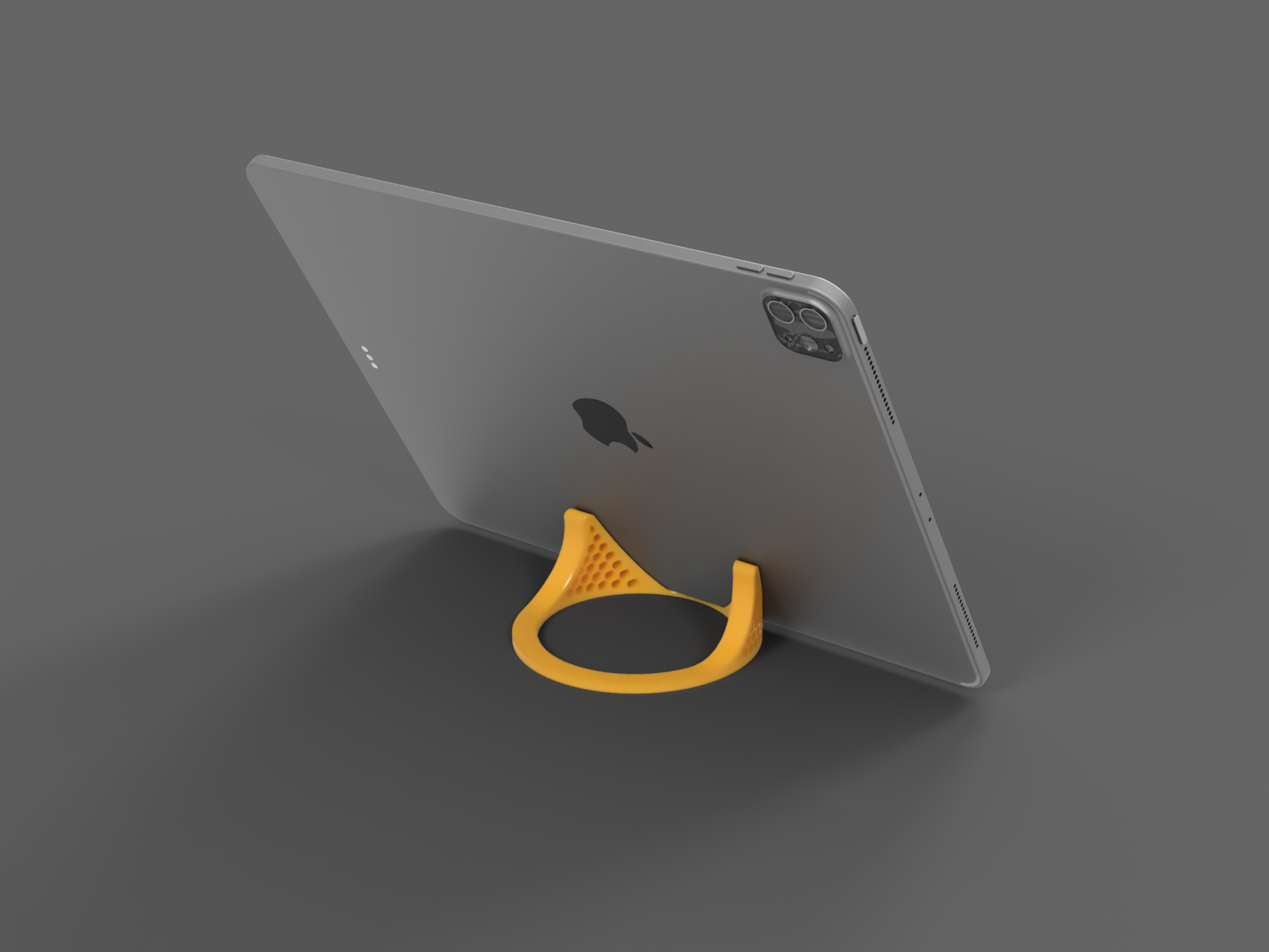 Miniatura 11 do modelo 3D IPad Stand (honeycomb version)
