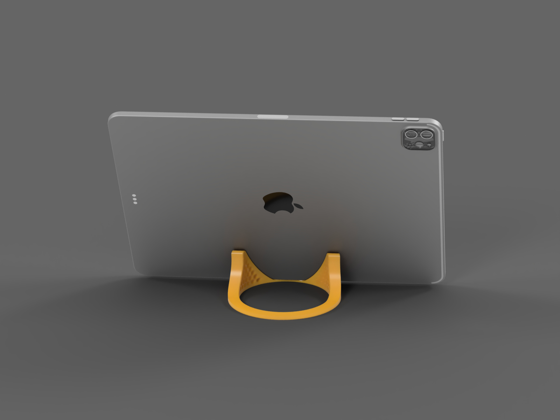 Miniatura 13 do modelo 3D IPad Stand (honeycomb version)