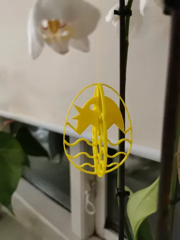 Easter Egg 3D Ornament