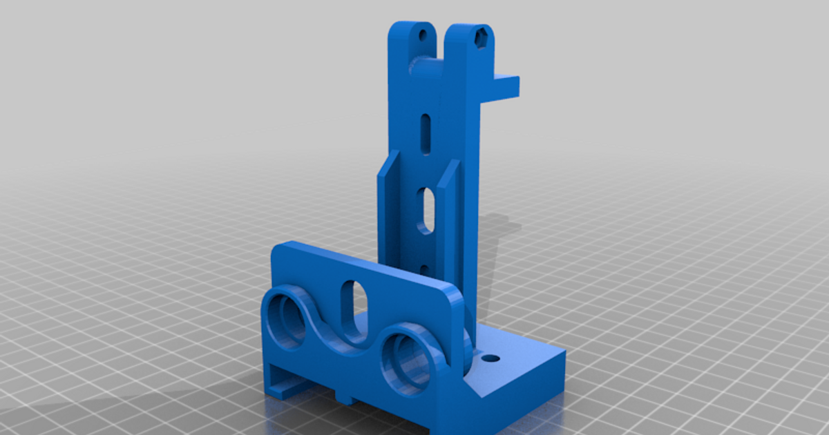 Laser Rotary Motor Mount and Idler by nickm Download free STL model