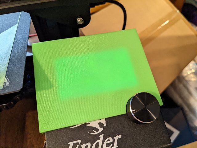 Simple Cover for Ender 3 Pro Display