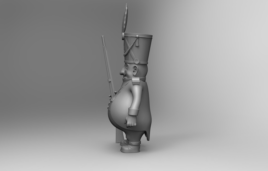 Miniatura 2 do modelo 3D Toy soldier