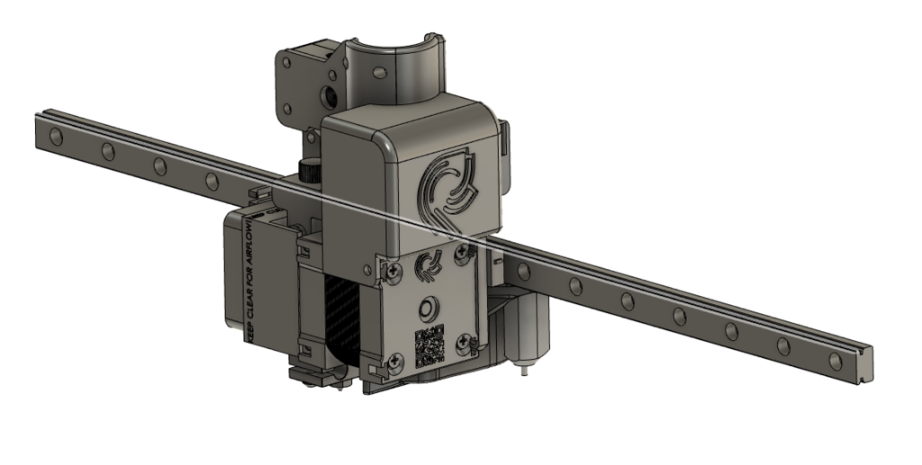 Hemera Filament Sensor Mount for Railcore