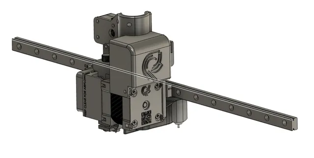 Hemera Filament Sensor Mount for Railcore