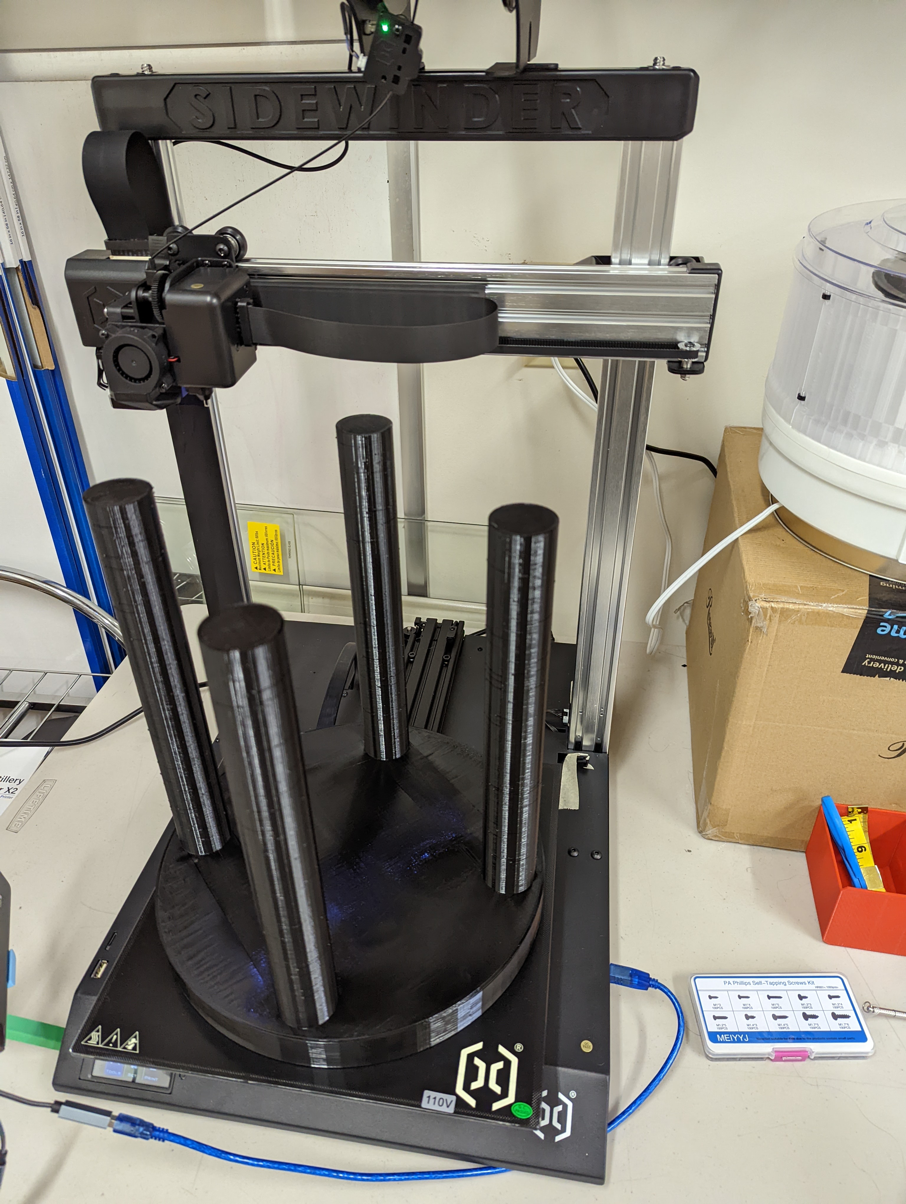 Miniatura 3 do modelo 3D Fully 3d Printed Simple Mini End Table