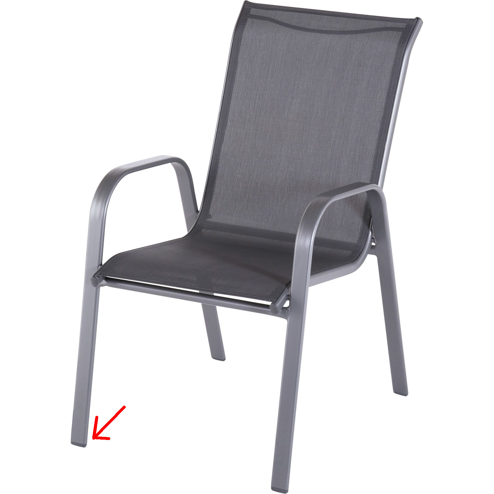 Garden chair glider