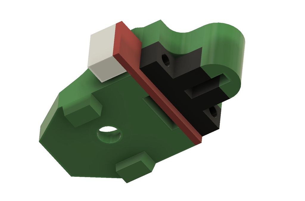 Hypercube Z Endstop Mount by Schnello Download free STL model
