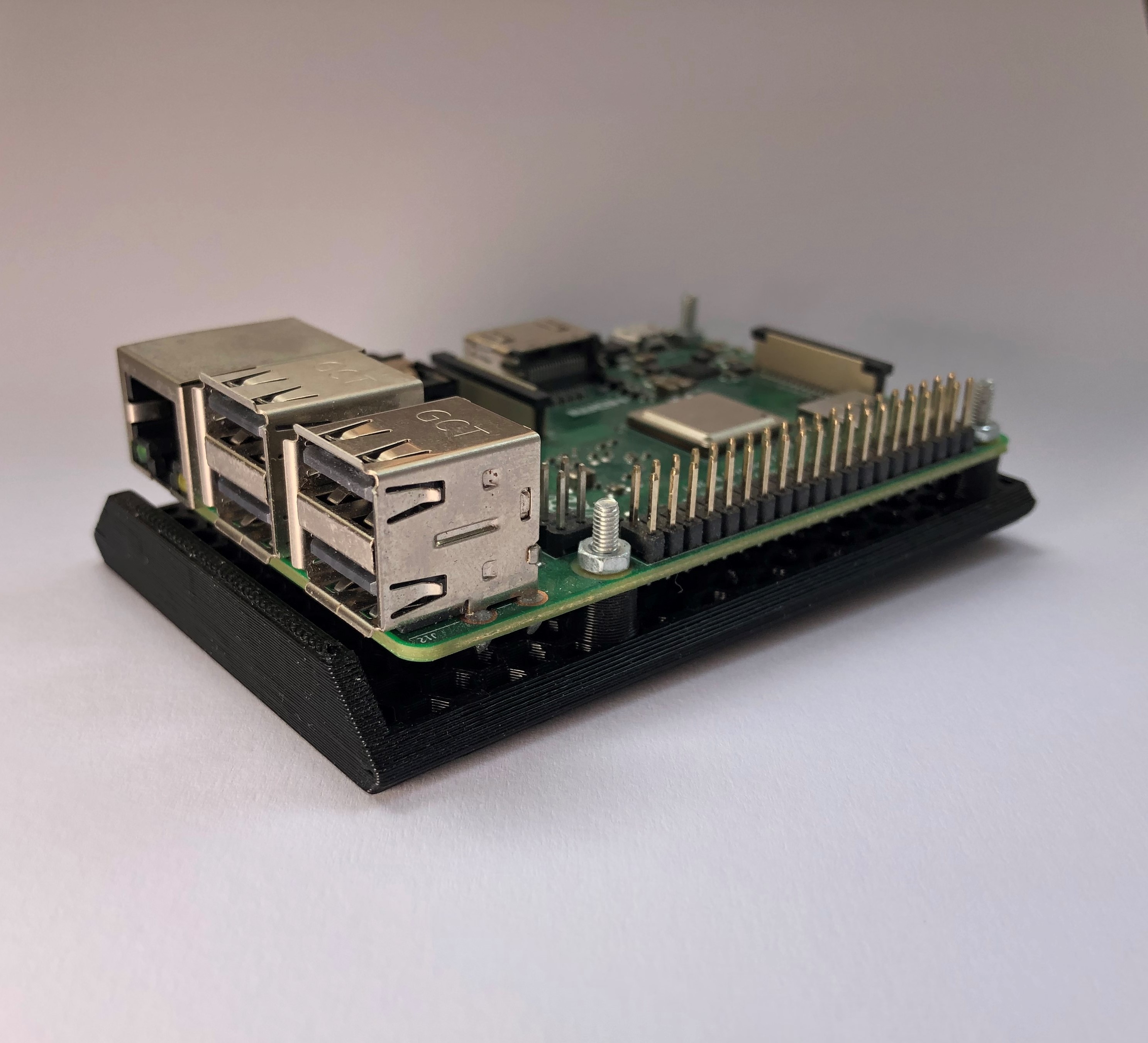 2U (3U) Raspberry Pi mount for 19