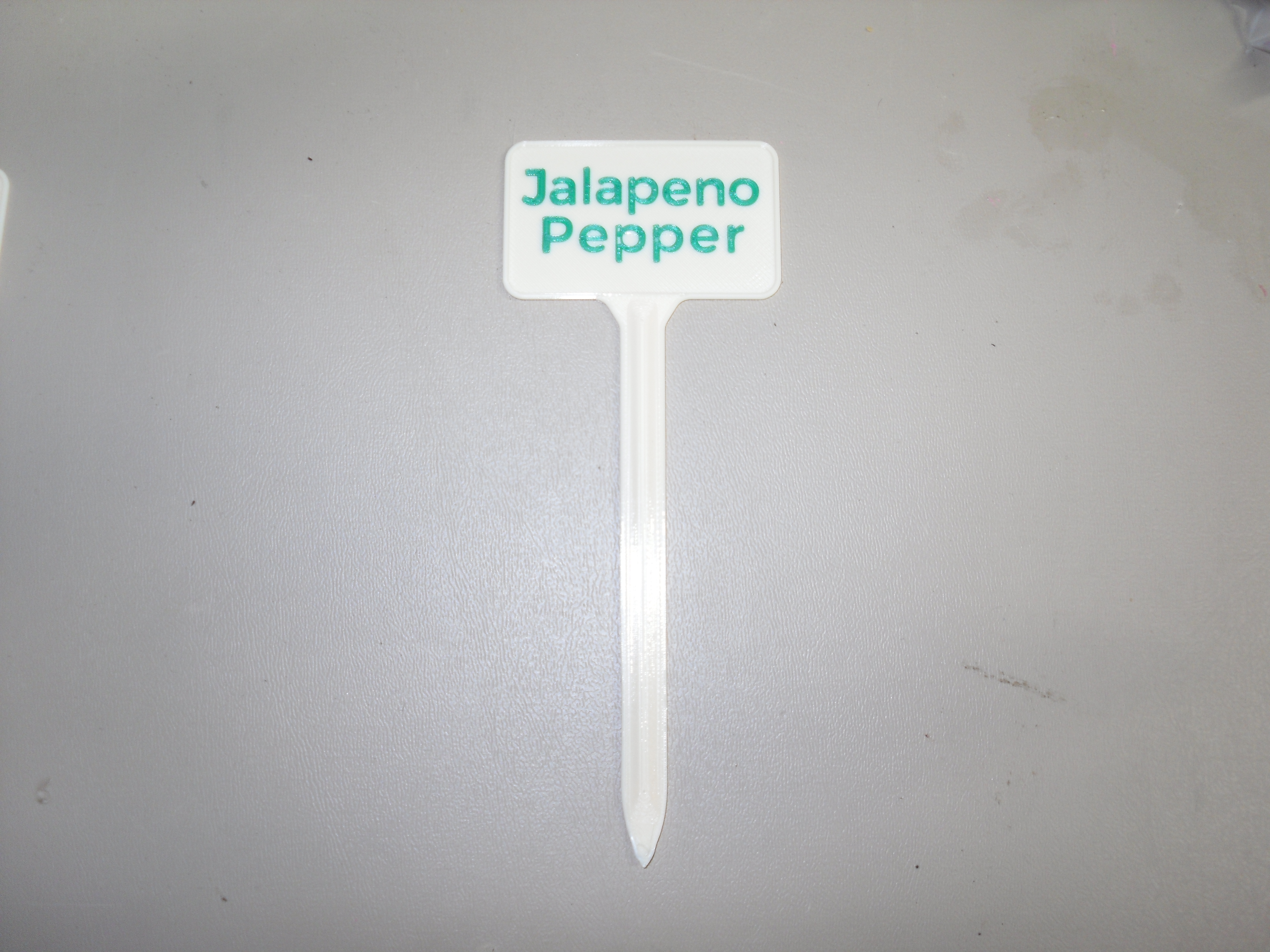 Plant Label Jalapeno Pepper