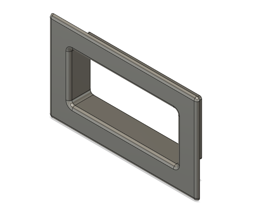Rectangular tube cover