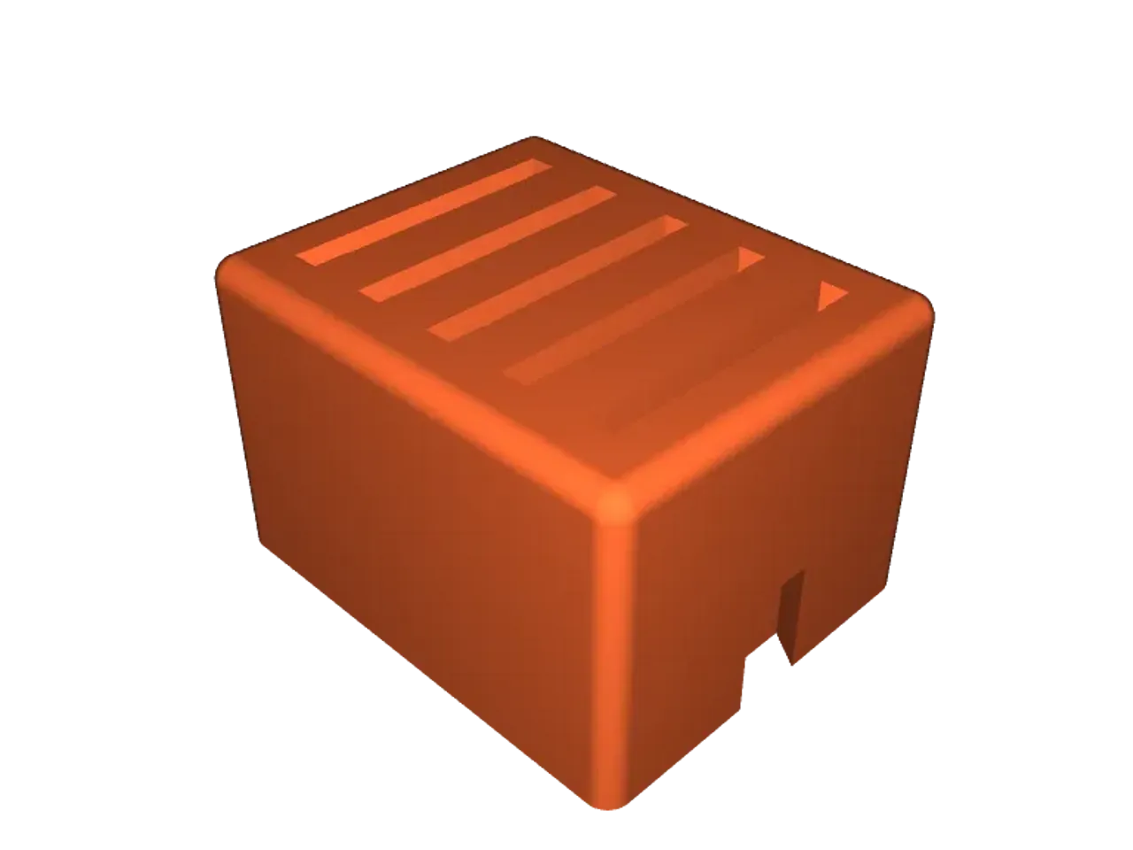 Usb And Sd Card Holder By Wiktor Download Free Stl Model Printables Com