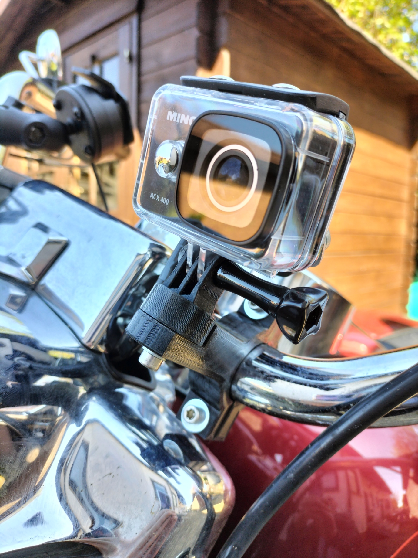 HD Action Cam Mounts for 1,25" Handle Bar