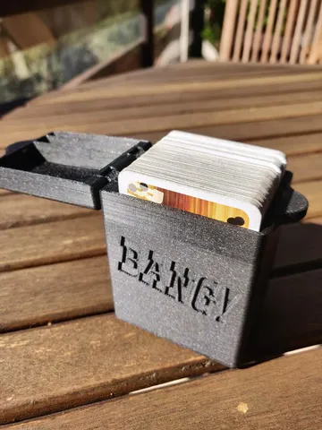 Compact Magnetic Bang! Card Game Holder