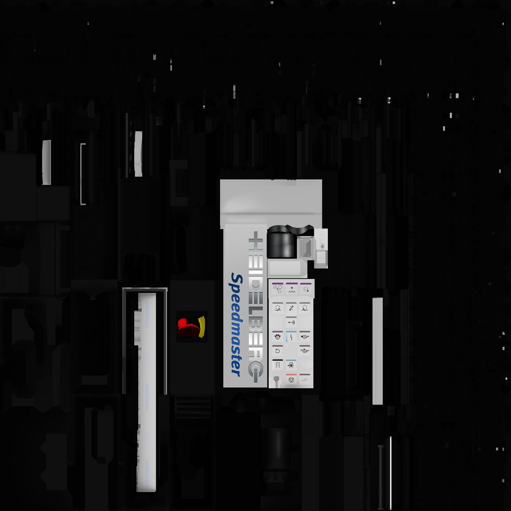 Offset Printing Press by Primer Download free STL model