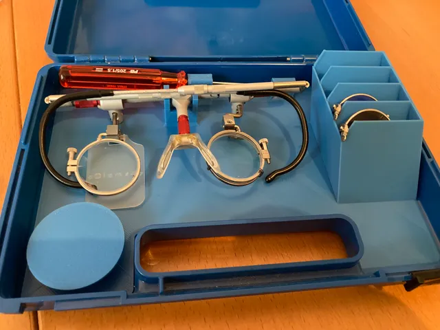 Champion shooting glasses box organizer