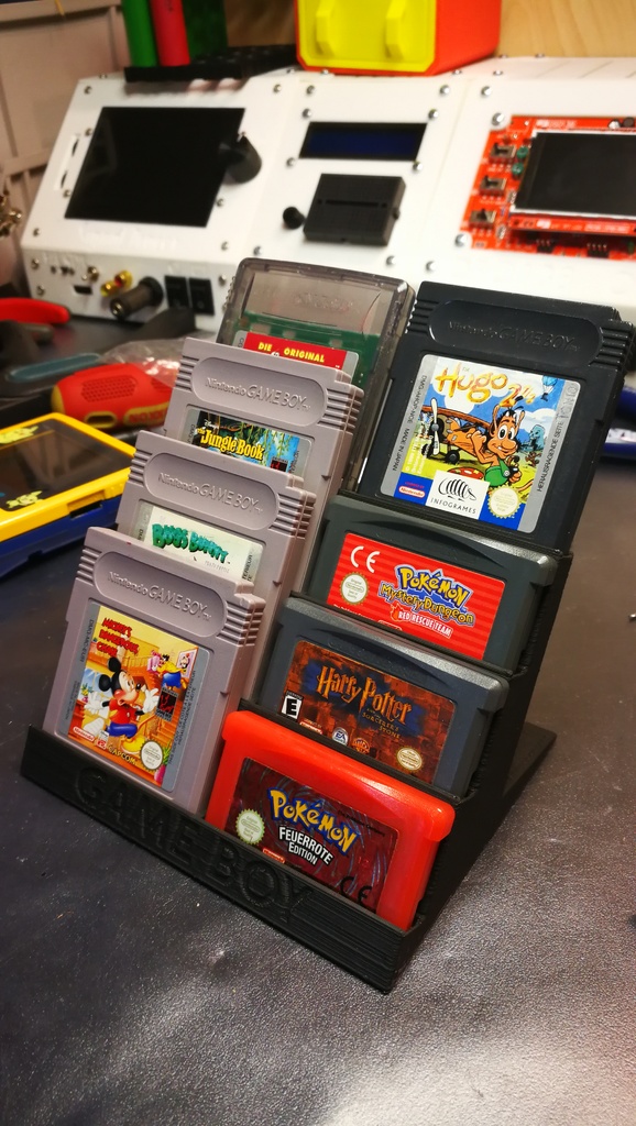 Gameboy cartridge showstand 8x / 12x