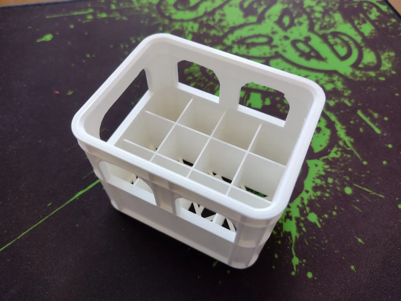 4Pcs Beer Crate Battery Holder Storage Box Suitable for AA/AAA/9V/18650  Battery
