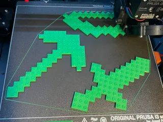 Lego Minecraft Sword by Knarfly | Download free STL model | Printables.com