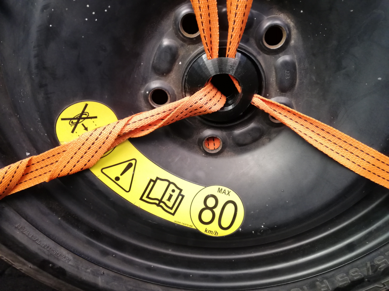 Spare Tyre Holder - Ford S-Max