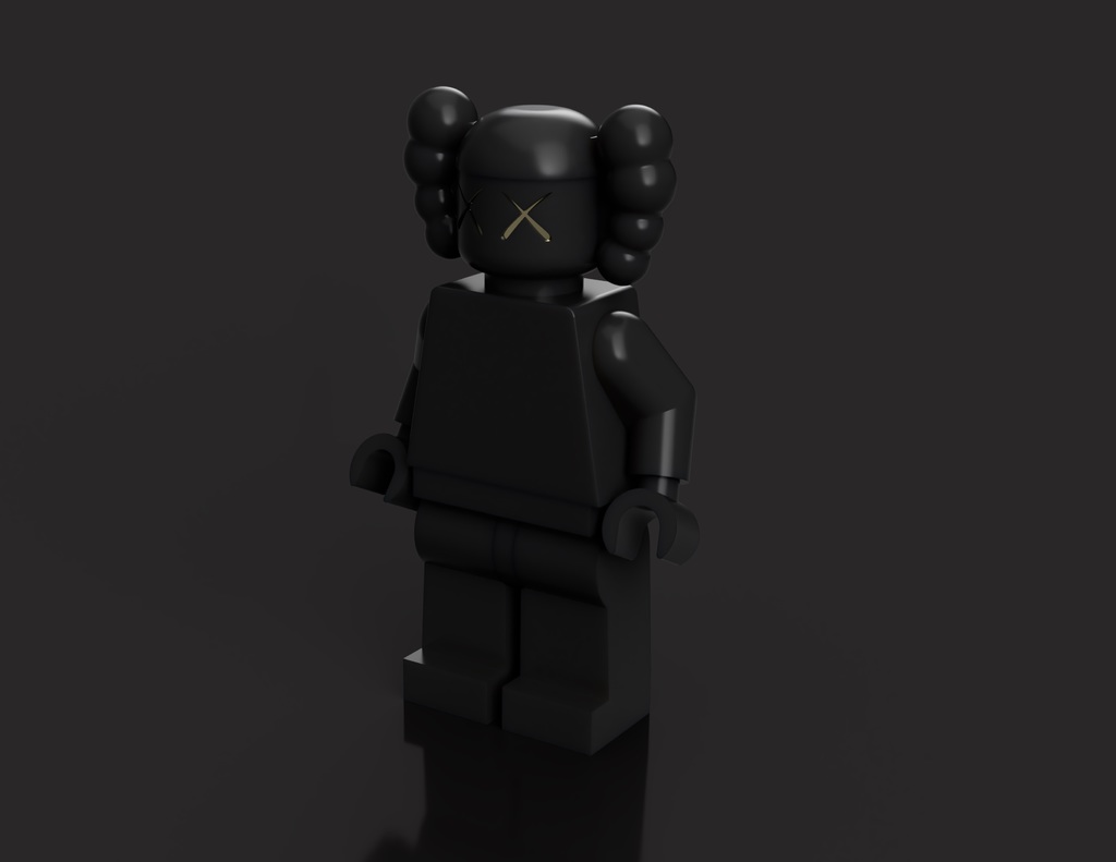 LEGO x KAWS by Peterson Daughtry Download free STL model
