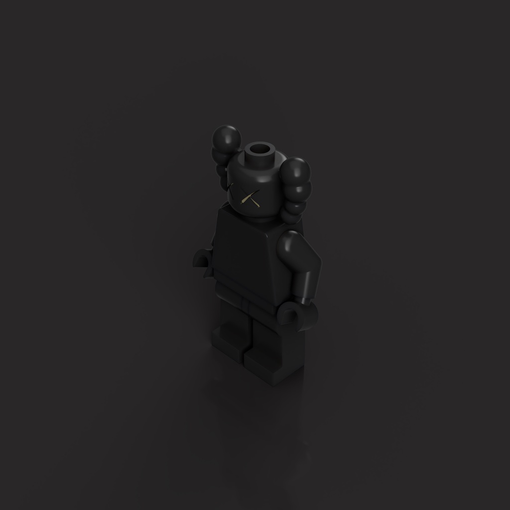 kaws lego instructions