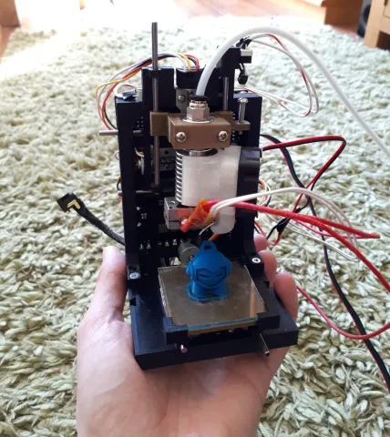 Mini DVD Motor 3d Printer