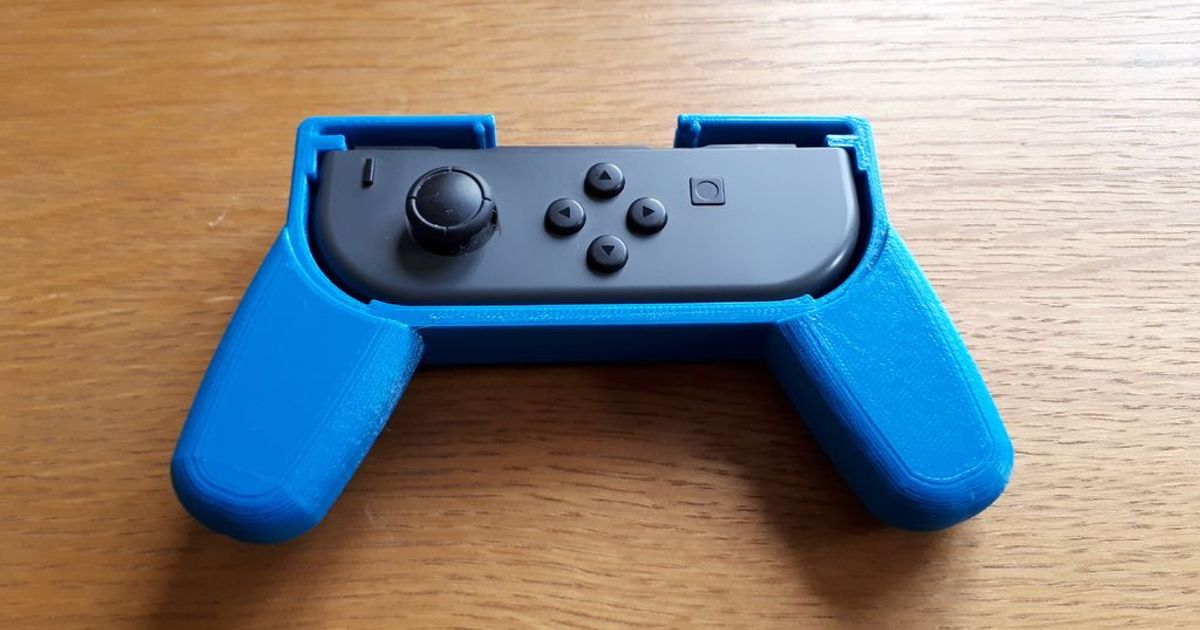 Joycon Switch Controller Holder With Shoulder buttons by MegaAndy