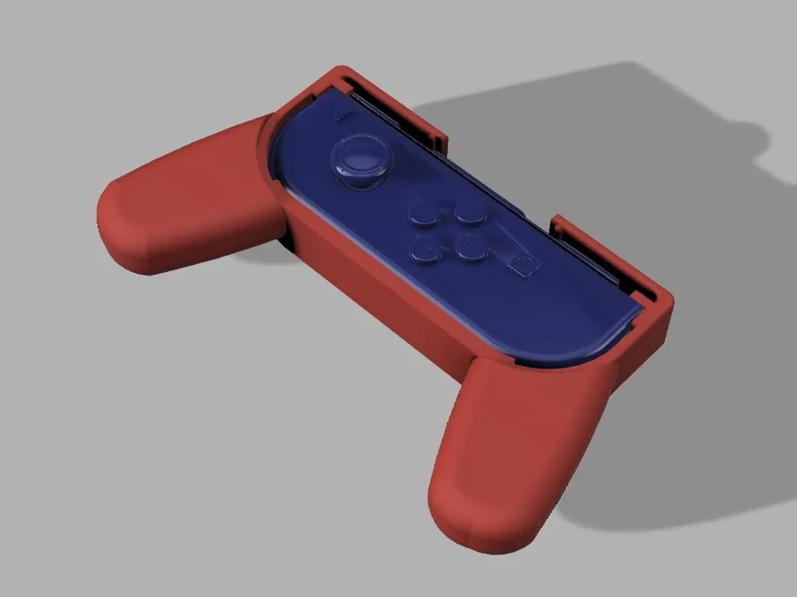 Joycon Switch Controller Holder With Shoulder Buttons By Megaandy Download Free Stl Model Printables Com