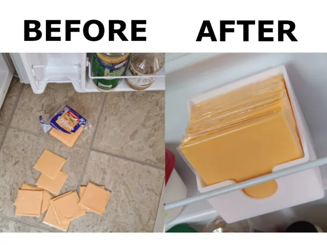 3.5" American Cheese Container