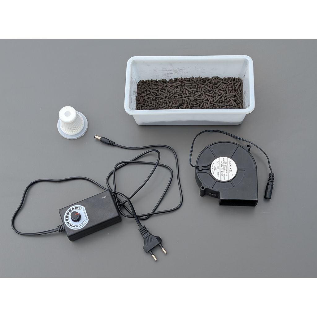 Regulatable „put on top“ VOC Filter with recirculation/exhaust air switching — miniatura 19