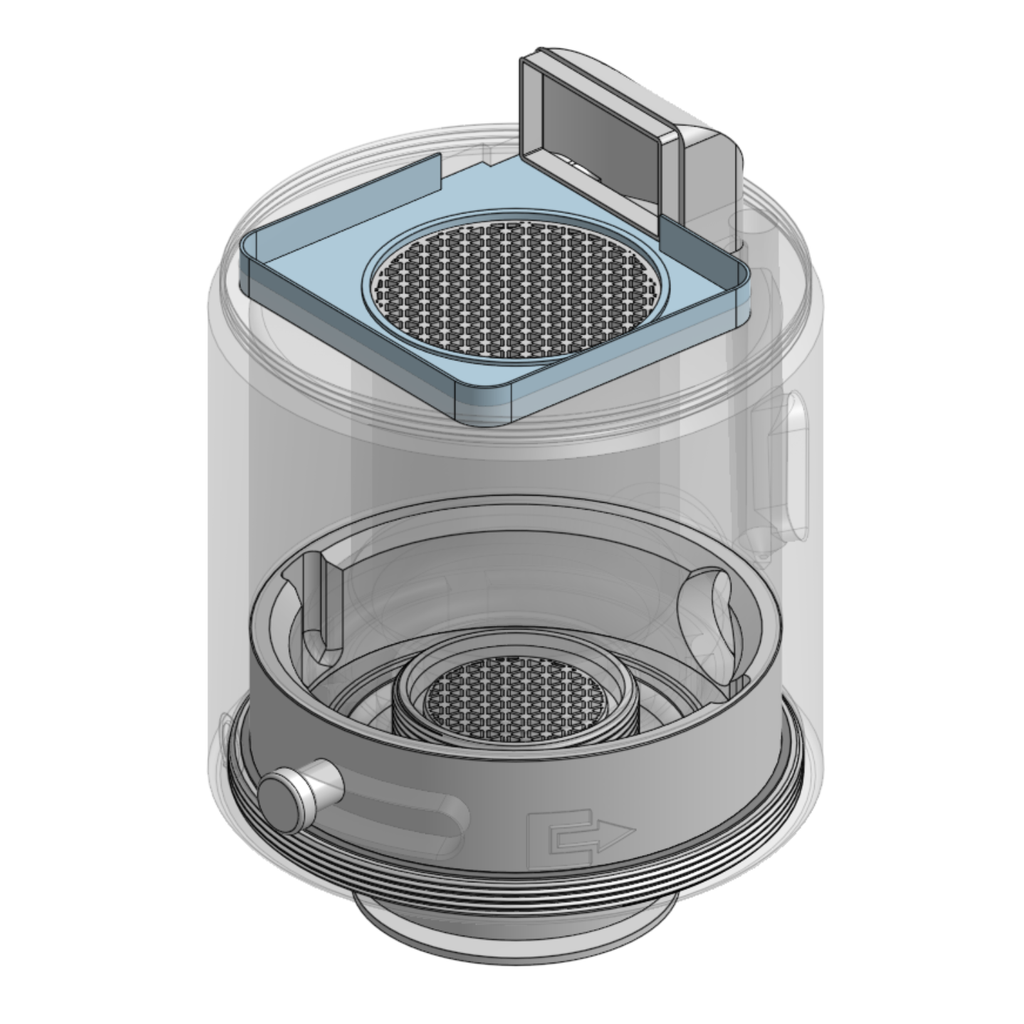Regulatable „put on top“ VOC Filter with recirculation/exhaust air switching — miniatura 23