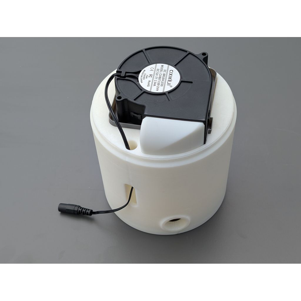 Regulatable „put on top“ VOC Filter with recirculation/exhaust air switching — miniatura 26