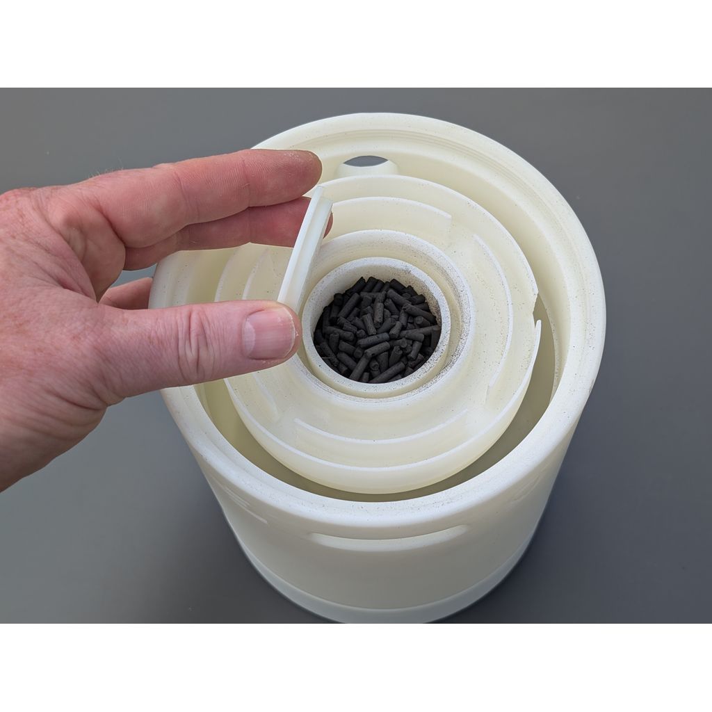 Regulatable „put on top“ VOC Filter with recirculation/exhaust air switching — miniatura 29