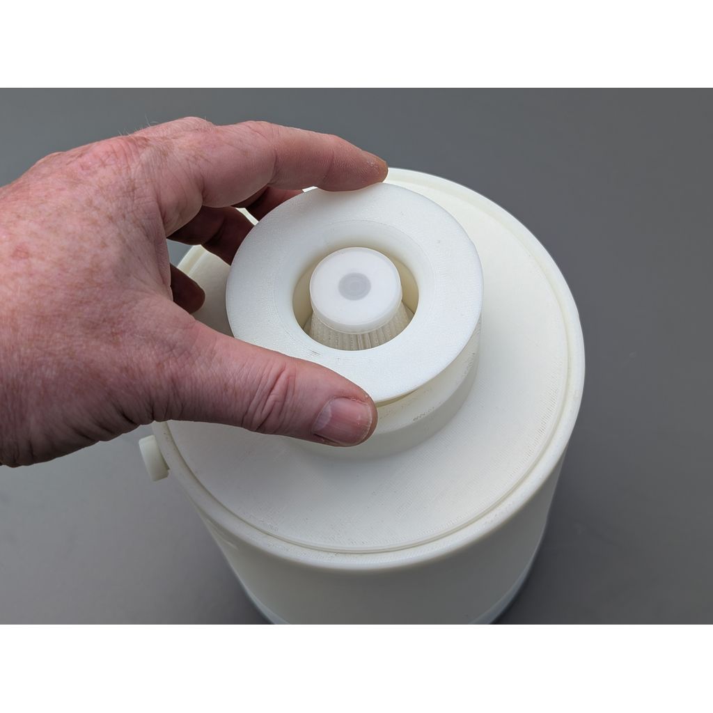 Regulatable „put on top“ VOC Filter with recirculation/exhaust air switching — miniatura 2