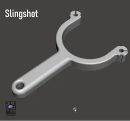 Free STL file Slingshot v1 side band 🎣・3D printing template to  download・Cults