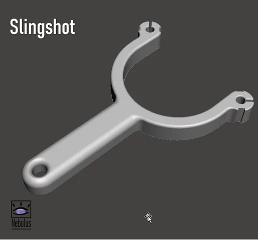 Simple Slingshot with pouch