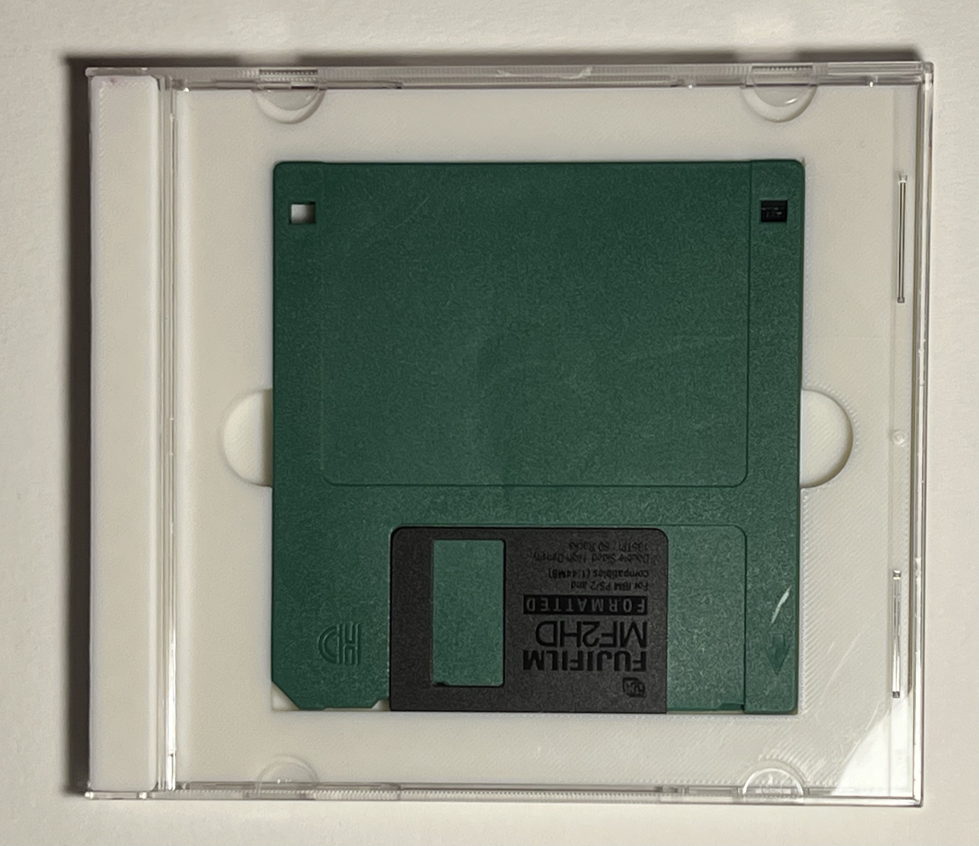 3.5" Floppy Disk Jewel Case Insert