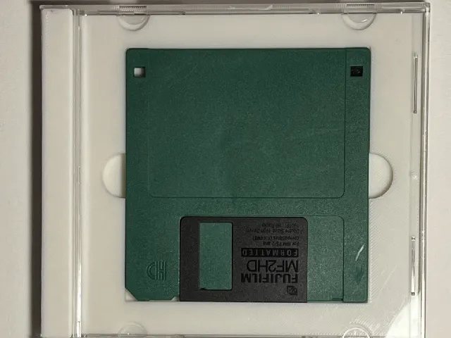 3.5" Floppy Disk Jewel Case Insert