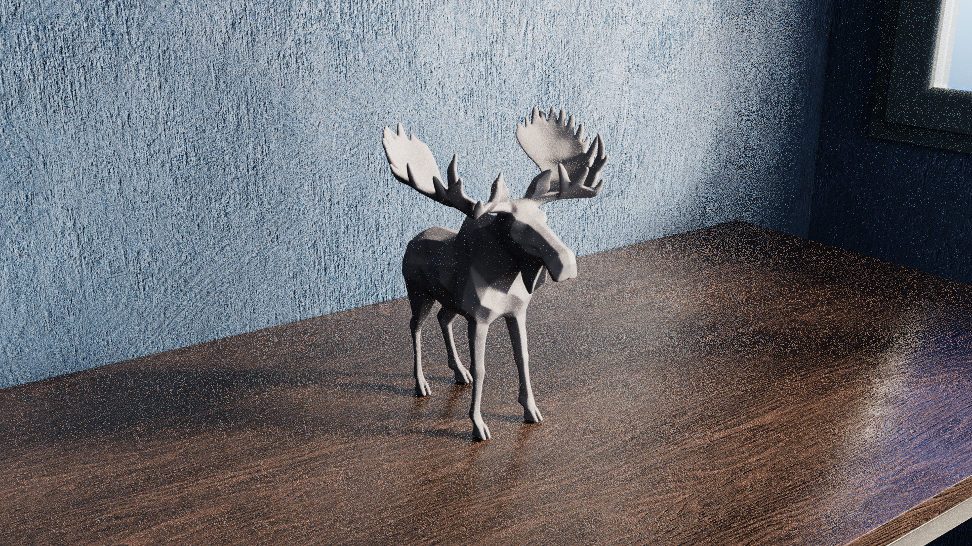 Miniatura 7 do modelo 3D Low Poly Moose