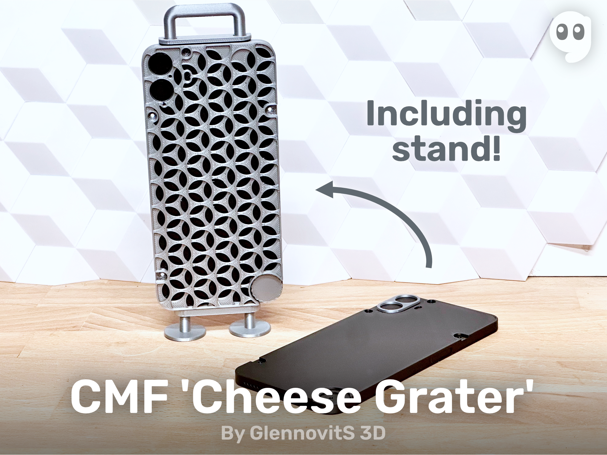 CMF Cheese Grater (Mac Pro inspired phone cover)