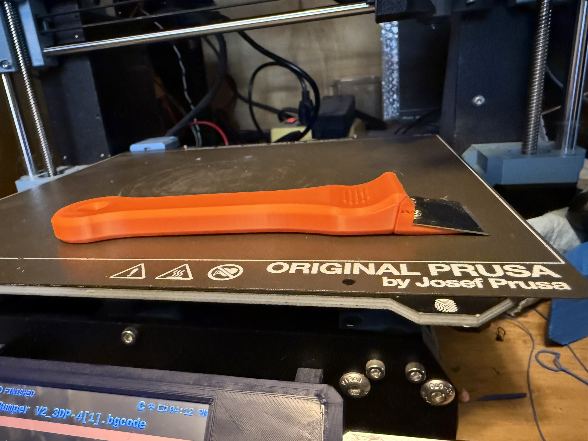 Redesigned Bambu scraper blade holder