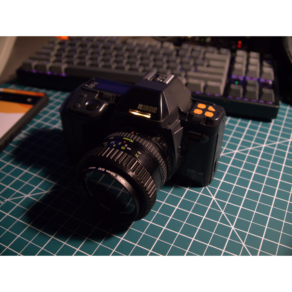 Rokinon 35-70 1:3.4-4.5 P lens focus ring