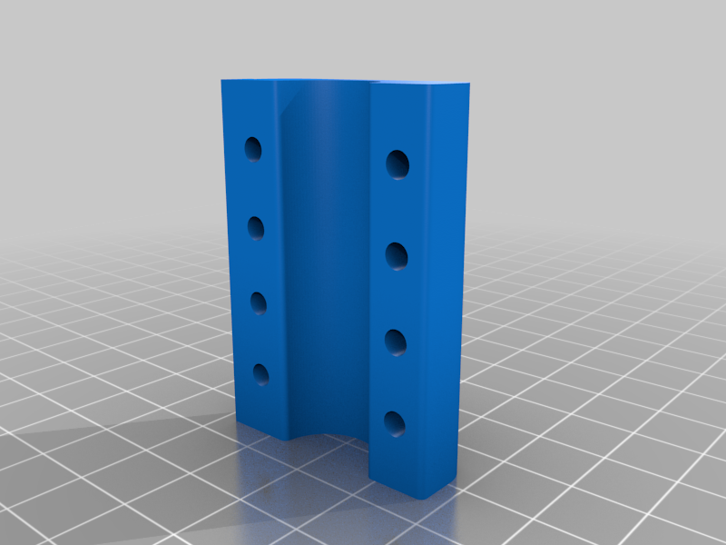 Barrel Mounted 911mm Dovetail rail V1 by FaceHaver Download free STL