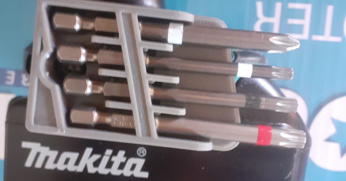 Makita Bit Holder by AUTrage Download free STL model