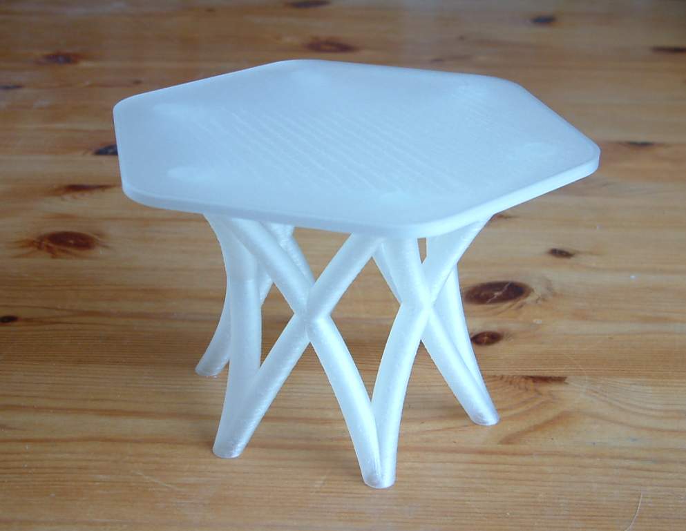 Mini hex table (model 1)