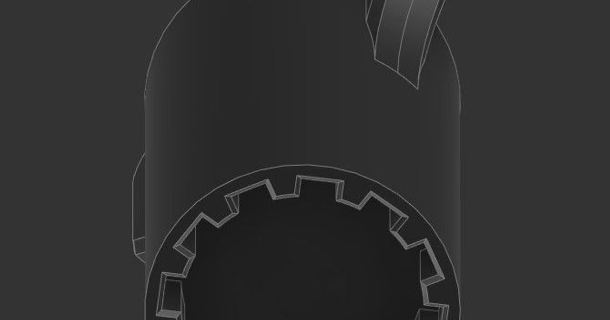 Toyota Roof Rack Key (confirmed on Prius 1.8) by AcE Krystal Download free STL model