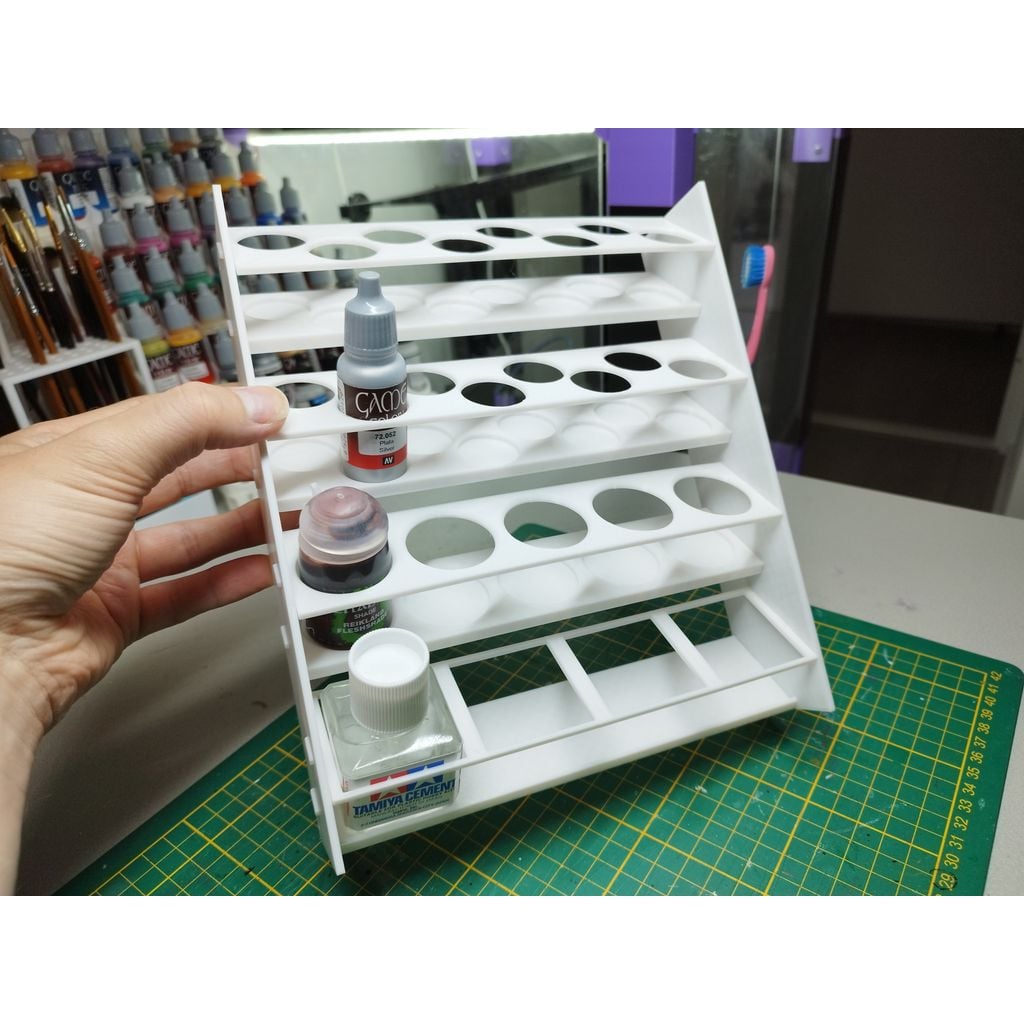Citadel tray for Modular scale model paint rack