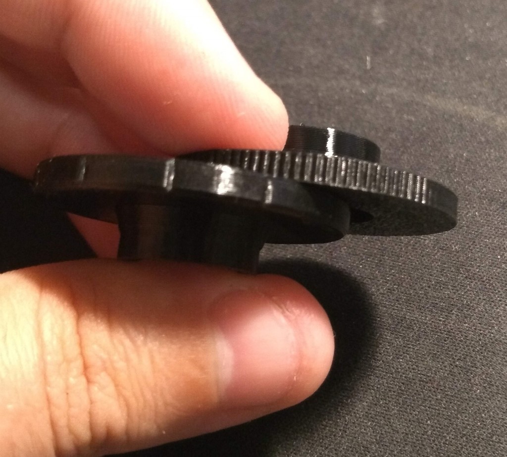 Logitech C270 adjustable focus ring knurled grip by Graloth Download free STL model